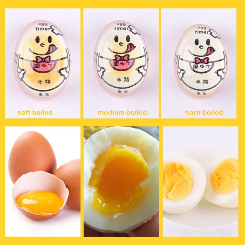 "Eggcellent" Smart Kitchen Gadget Egg Cooking Timer For Ideal Egg Doneness, An "Eggspert Timing Tool" For You! - Designed in Japan