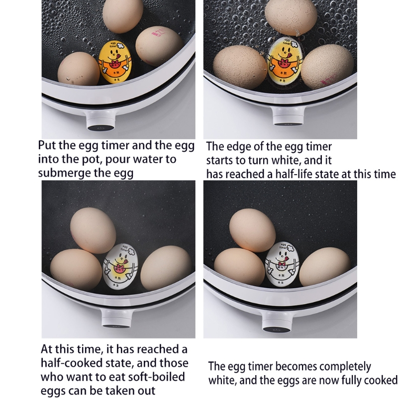 "Eggcellent" Smart Kitchen Gadget Egg Cooking Timer For Ideal Egg Doneness, An "Eggspert Timing Tool" For You! - Designed in Japan