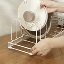 Innovative Space-Saving Solutions: 12 Tiers Horizontal Sturdy Adjustable Extendable Pot Rack Organizer for a Clutter-Free Kitchen *Gen 2*